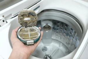 clean washing machine filter